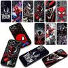 Hülle für Samsung Galaxy S25 S23 S22 S24 FE Ultra Plus A56 A05 A06 A15 A16 A57 S7 Edge Case Spider-Man Marvel Venom Spiderman