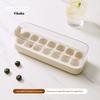 Press-type Silicone Ice Tray Mold Household Small Freezing Ice Cube Mold Easy Release Ice Cube Tray