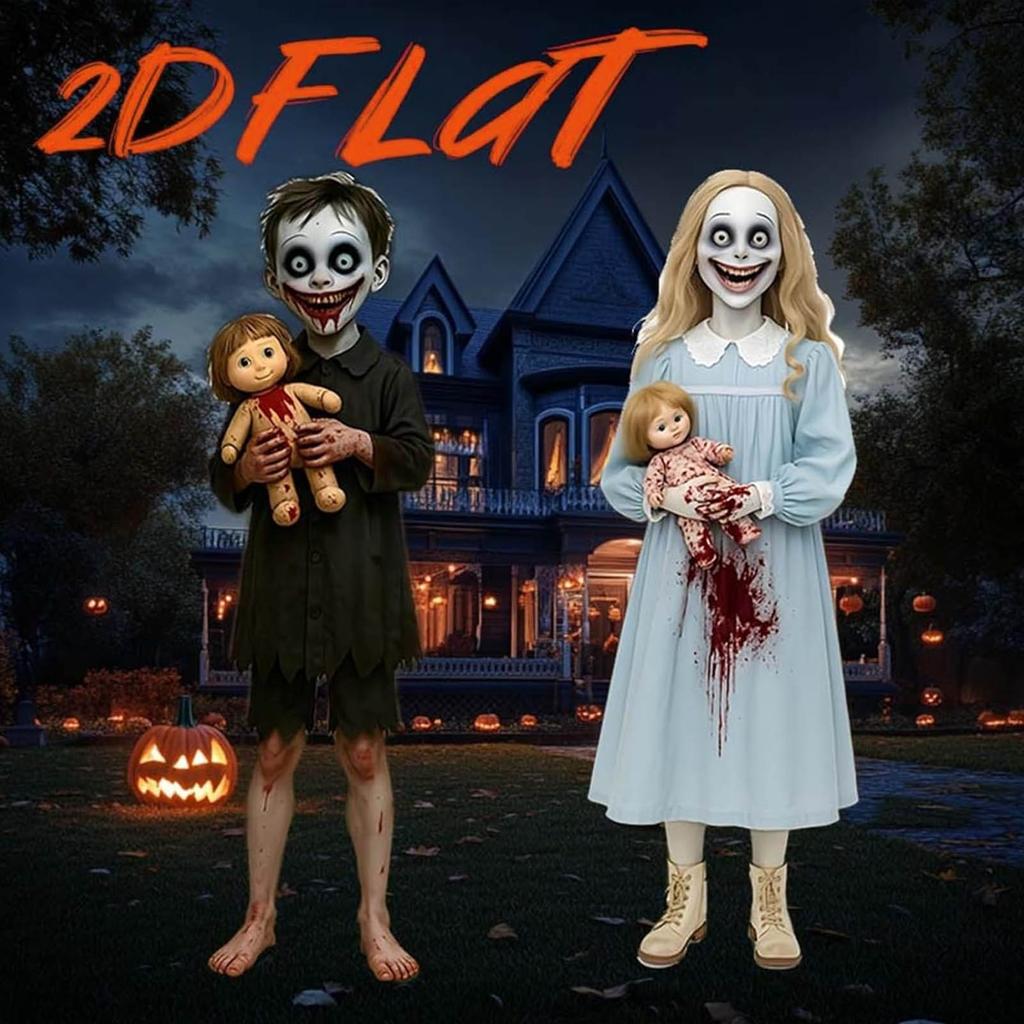 Gothic Halloween Metal Yard Stake Spooky Vintage Design Weather Resistant Outdoor Decoration For Haunted House Party Decor