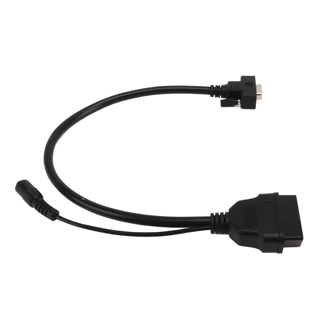 OBD Adapter Cable 16pin Male 15pin Female Plug and Play Diagnostic Connector Replacement for Launch X431