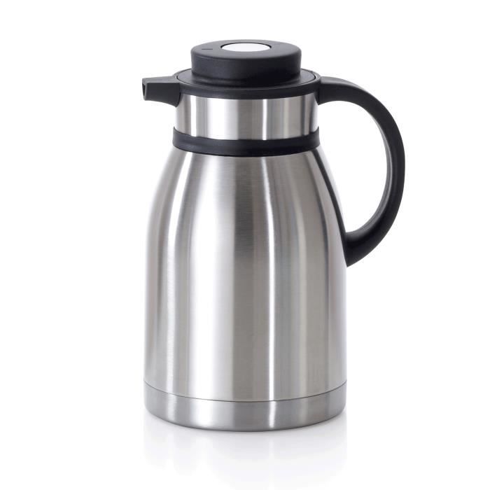 Pichet isotherme - ICH-ZAPFE.DE - 2,5L - Acier chromnickel - Hauteur: 29.5 cm