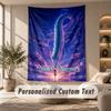 Tapestry Custom Name Text, Wall Hanging Tapestry Home Room DecorSpirited Away