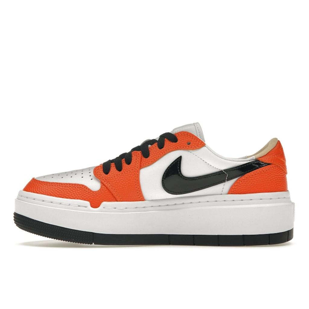 Air Jordan 1 Elevate Low WNBA Women Sneakers Orange Brilliant-Orange Black FD9100-801