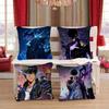 Anime S-Solo-Leveling Cushion Cover Pillow Cover Decor Pillowcase Printed Cushion Case For Couch