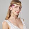 Ethnic Style Ancient Coin Tassel Hair & Forehead Chain