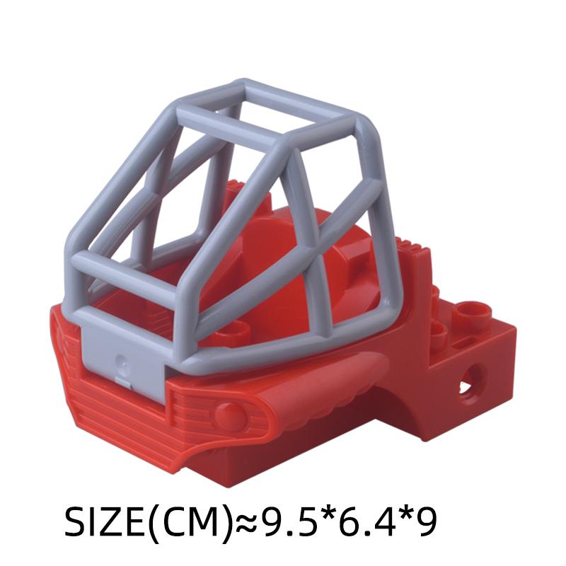 Großkörnige Bausteine Technologie Ingenieurwesen Maschinenbau Montagezubehör Kompatible Ziegel Wissenschaft Pädagogisches Spielzeug 1 Stück