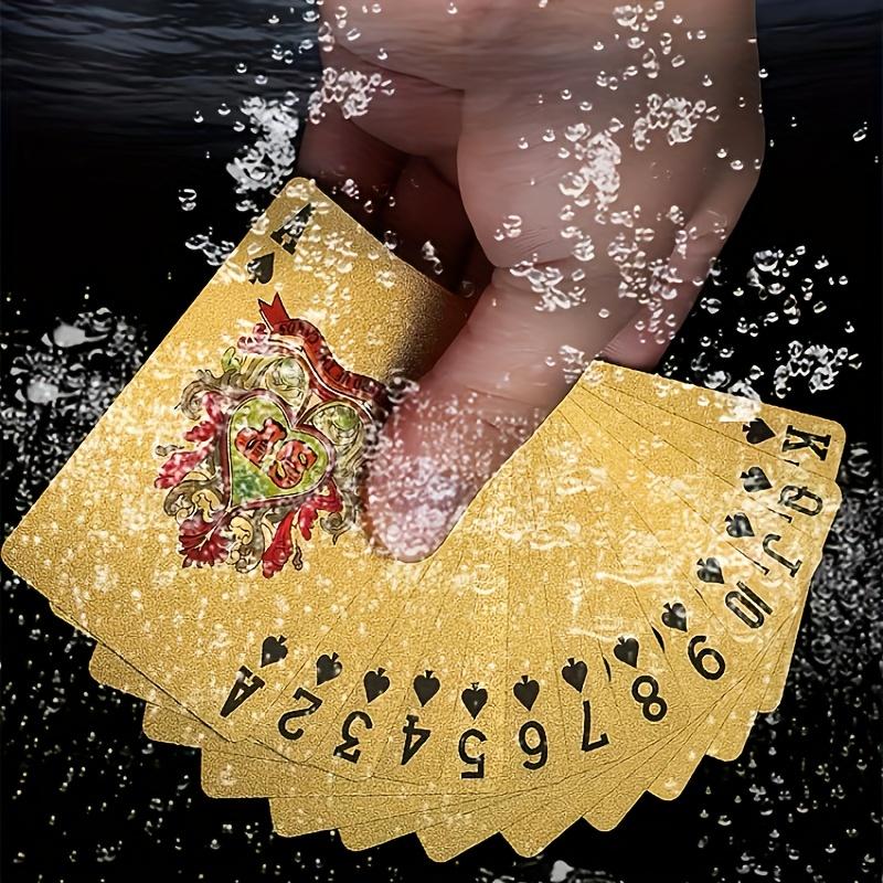 Golden Playing Cards Set - Ideal for Poker, Pranks, and Party Gifts | Perfect Gift for Christmas, Halloween, Easter,Thanksgiving