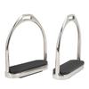 1 Pair Stainless Steel Horse Riding Stirrups Anti Skid Horse Pedal Super Lightweight Equestrian