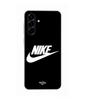 Case - Maniacase - Samsung Galaxy A26 - Silicone - Flexible - White Nike Logo
