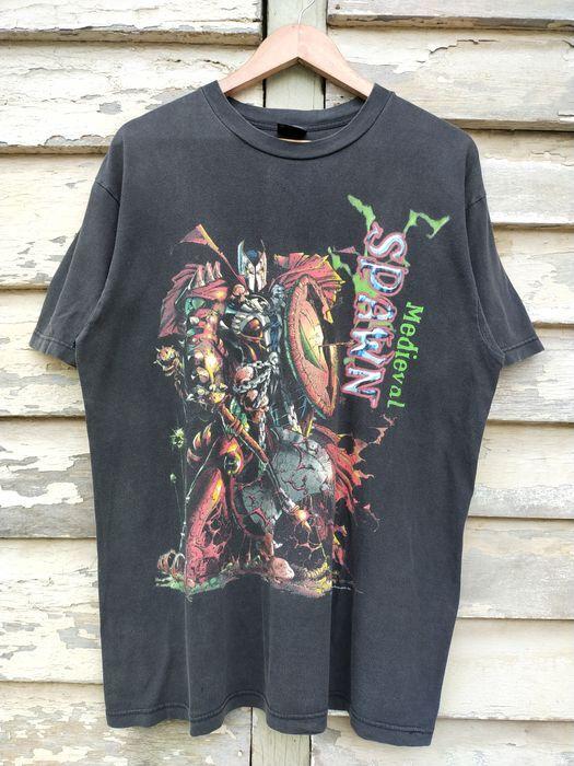 Винтажная футболка Spawn Тодда Макфарлейна 1997 года, унисекс, репринт, размеры S-5XL, унисекс футболка XL