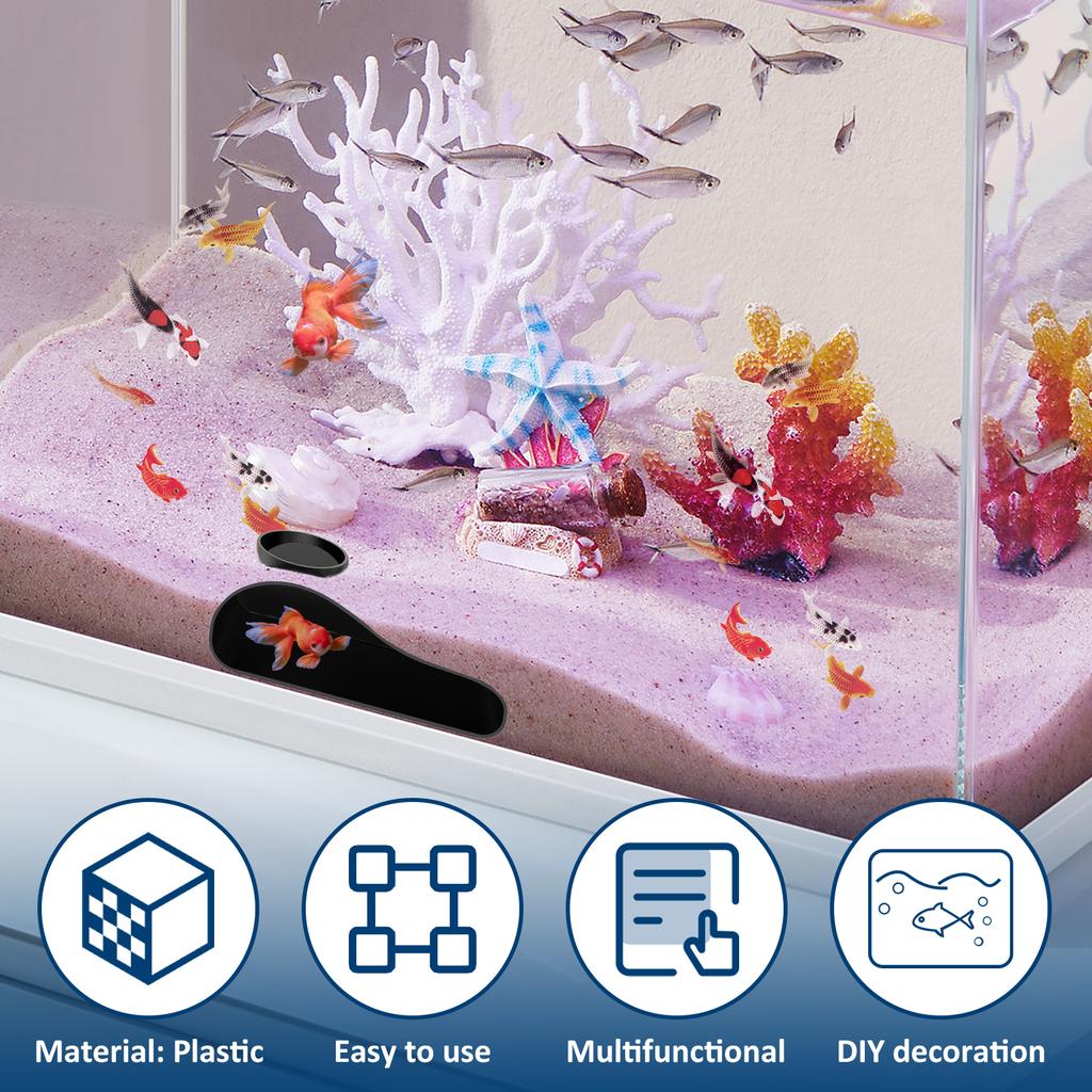 Aquarium Underground Tunnel Cave Fish Shrimp Hideouts Lounge Breeding Under Tunnel Gravel Fish Tank Decoration