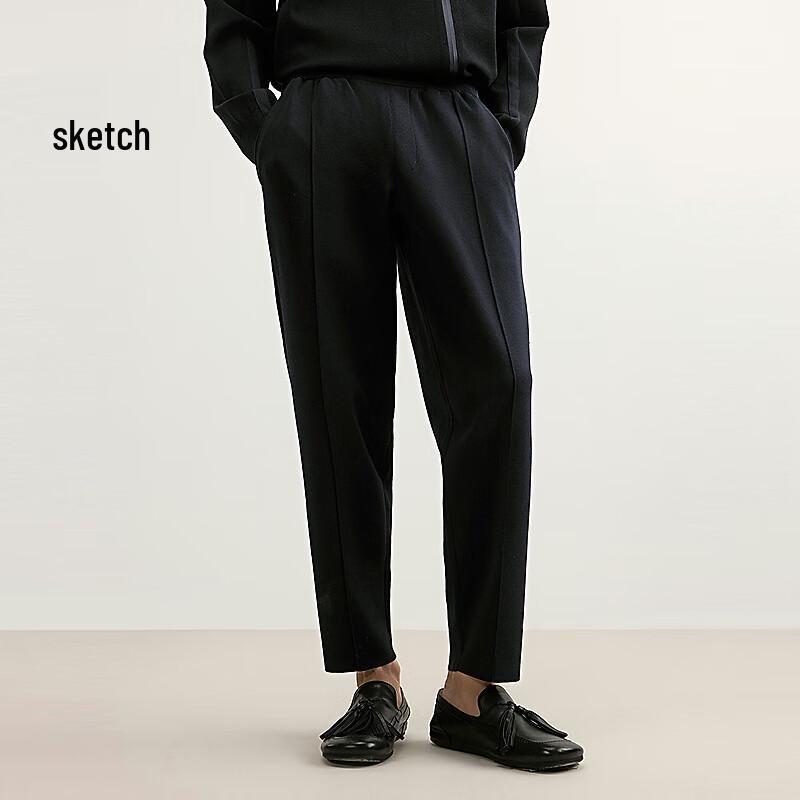 

SPEEDO Men s 2025 Spring Loose Fit Cropped Tapered Knit Pants L