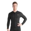 Herren 1,5 mm Neoprenanzug Split Langarm-Top zum Surfen, Schwimmen, Yoga und Tauchen