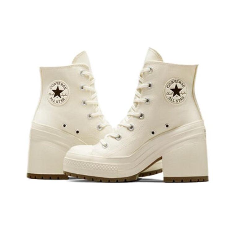 Nové Converse Chuck 70 High De Luxe Heel 'Egret' Dámské A05348C
