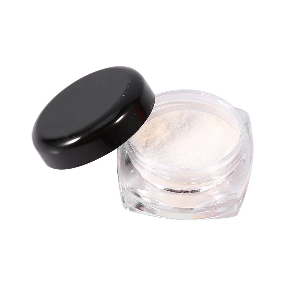 8g/Bottle Nail Art Glitter Magic Mirror Powder Chrome Shimmering Dust With Brush 12 Colors