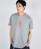 SLOWACID Ascii Spider Short Sleeve T-Shirt [Melange Grey]