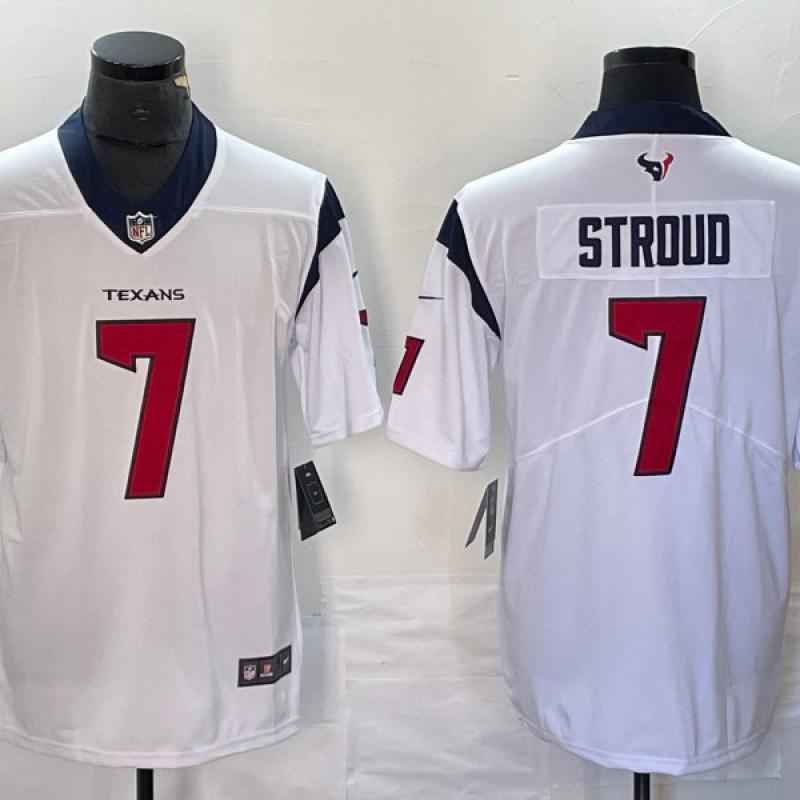 Houston Texans NFL Football Jersey Mens Sportswear Performance Tee Fall Winter Breathable Fan Apparel