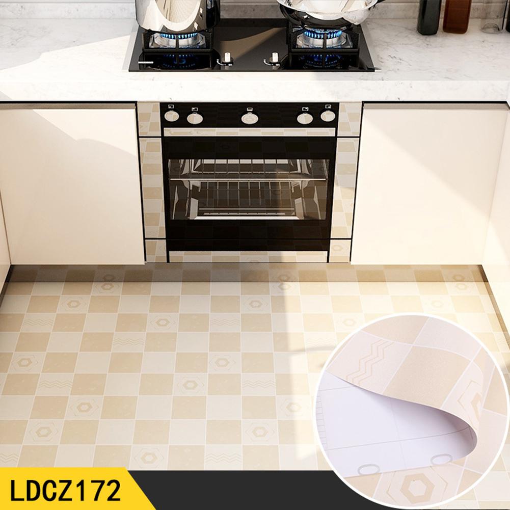 Bathroom Home Decoration Waterproof Floor Sticker Anti Slip Floor Sticker Long Lasting Durability Use Self-adhesive Waterproof
