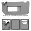 Compatible Gray Left Sun Visor with Light for 2005-2010 Kia Sportage (85202-1F690LX)