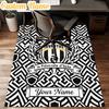 Custom Name Juventus Football Crest Rug Office Rug Chair Mat Non Slip Carpet Rugs for Bedrooms Dining Room Living Room Home Decor gifts