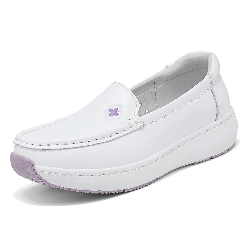 Spring and Autumn new nurse shoes women's soft-soled breathable deodorant not tired feet non-slip versatile thick-soled medical work shoes