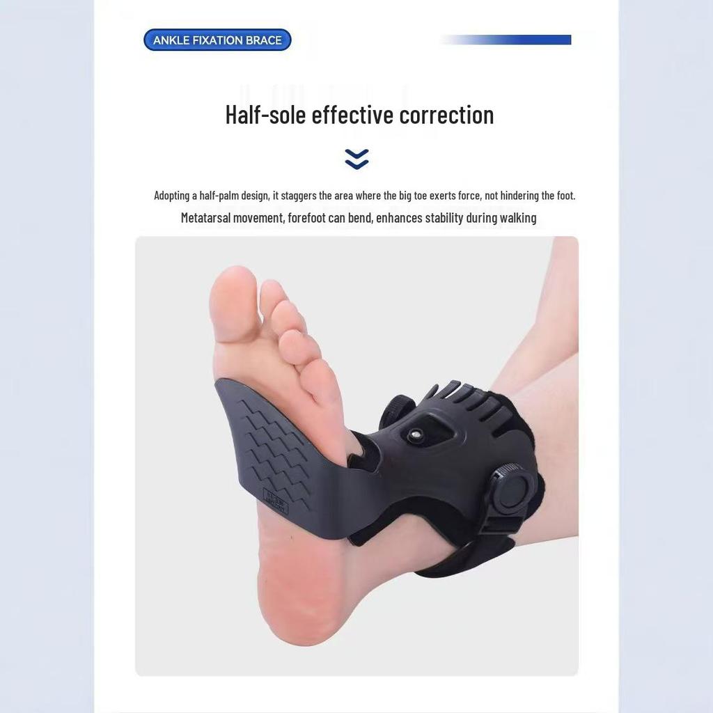 Unisex Foot Drop Orthosis Shoes: Eversion/Inversion Corrector & Ankle Support