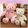 Teddybär-Plüschtier mit Schleifen-Punktmuster für Paare und als Geschenk
