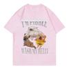 Baby French Bulldog Funny Dog Meme Graphic T Shirts Fashion Vintage Short Sleeve Tshirts Unisex Women Casual Loose Tshirt