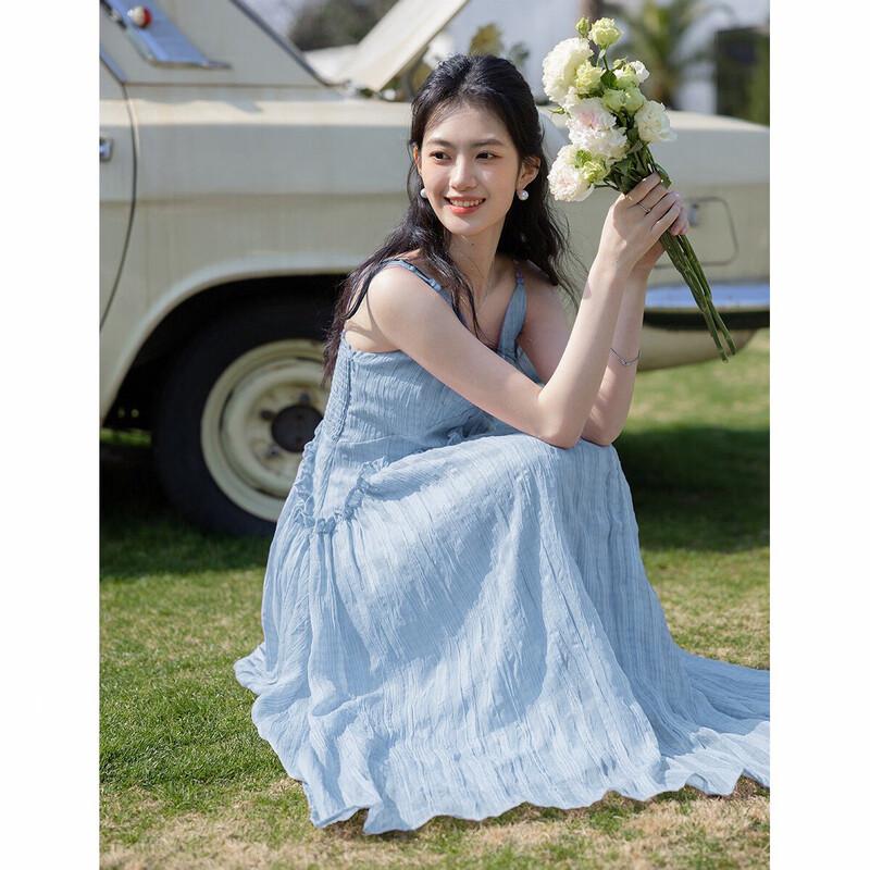 

Mokana Urban Casual Fashion Midi Slip Dress L