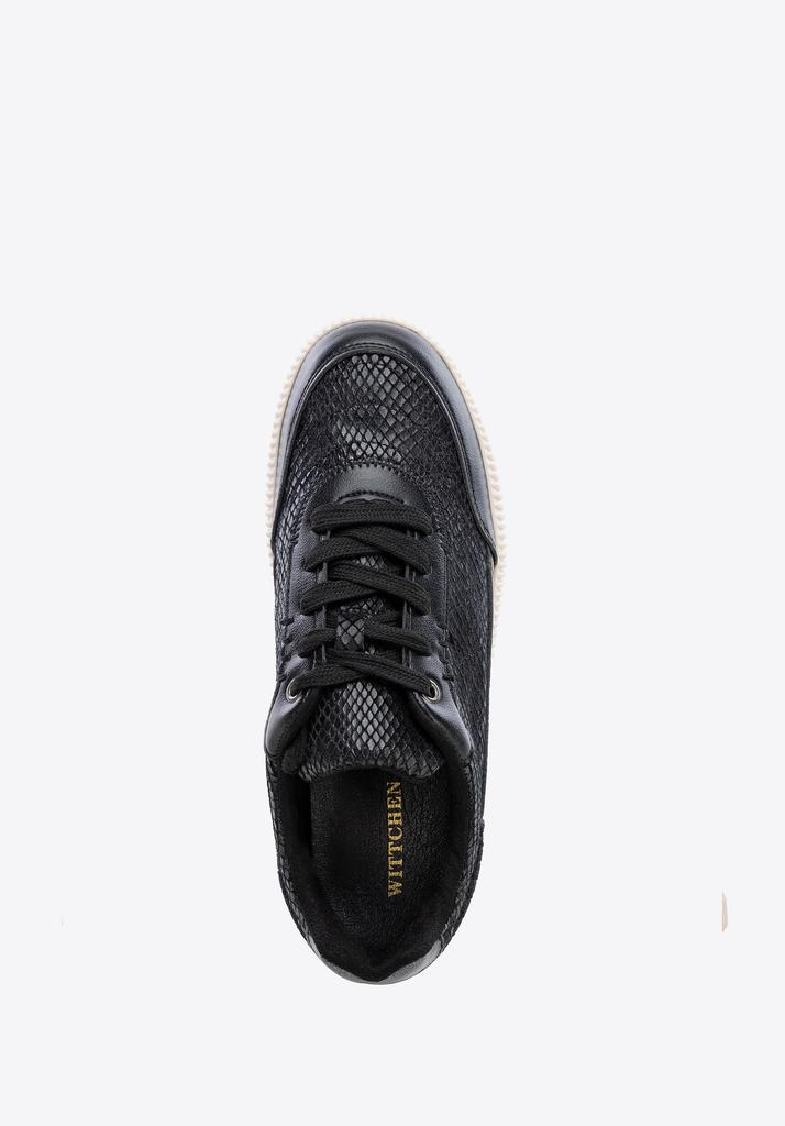 Wittchen Zwarte Dames Sneakers van Eco-Leer
