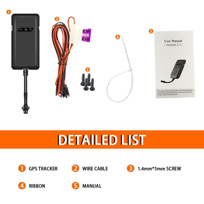 Mini Vehicle 2G Cheap Realtime Tracking Antitheft in High Quality Speed Platform GT02A GPS Car Tracker