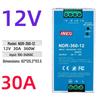 EDR-120-24 DIN Rail Power Supply 12/48V DC, 75/150/240/480W NDR Options