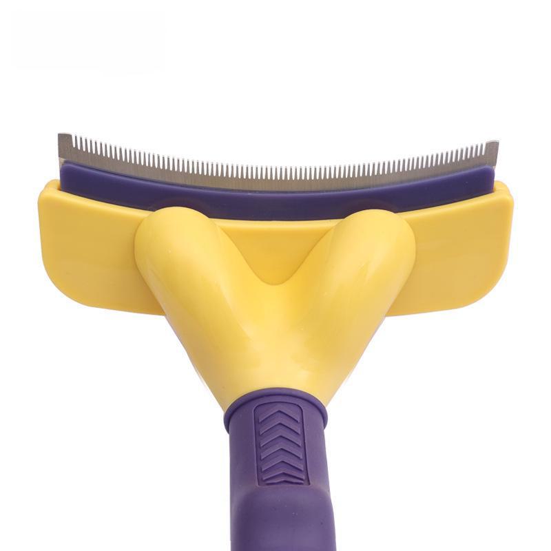 Pet Hair Removal Comb for Grooming Teddies & Golden Retrievers