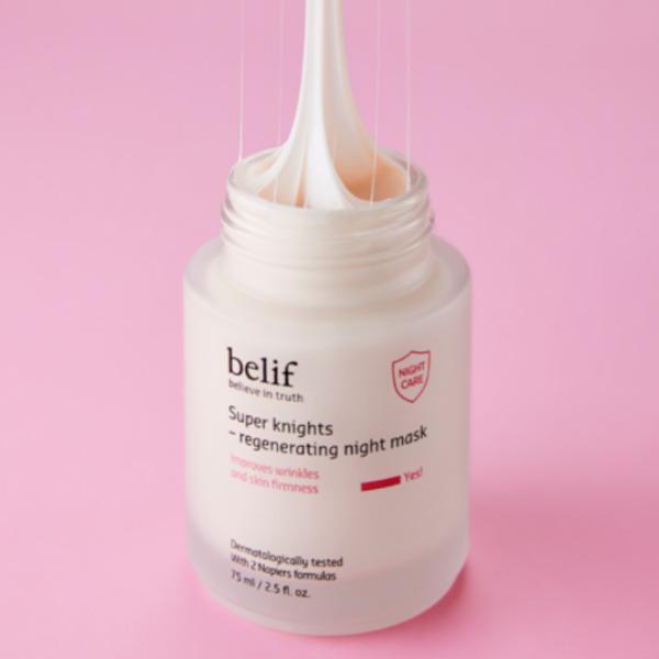belif Super Nights Regenerating Night Mask | Overnight Anti-Aging & Moisturizing Sleeping Mask | 75ml
