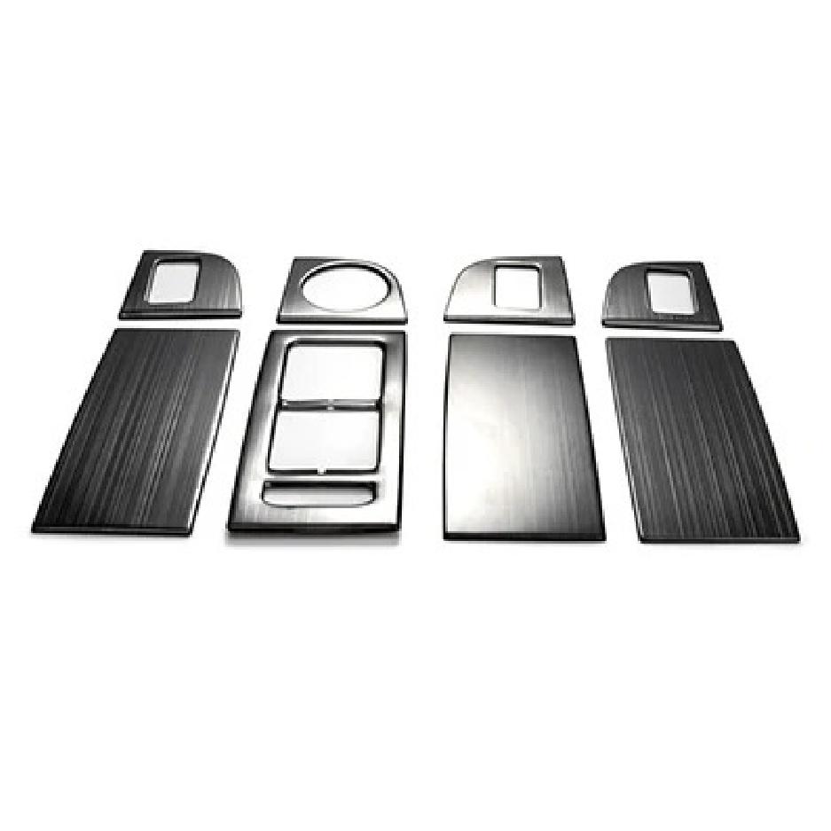 

Стайлинг автомобиля из нержавеющей стали, переключатель подъема окна, регулировочная панель, наклейка, накладка для Skoda Octavia A7 LHD 2014-2018, автозапчасти style