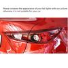 4PCS Car Rear Tail Light Seal Gasket Repair For Mazda 3 AXELA Sedan 2014-