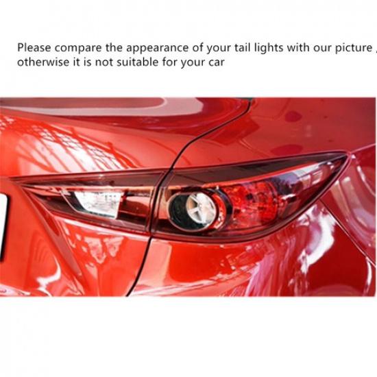 4PCS Car Rear Tail Light Seal Gasket Repair For Mazda 3 AXELA Sedan 2014-