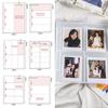 10PCS Transparent A4 Kpop Photocard  Binder Multiple Pockets Photo Album  Card