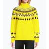 Women's Slim Fit Color Block Knitted Pullover Sweater for Fall and Winter