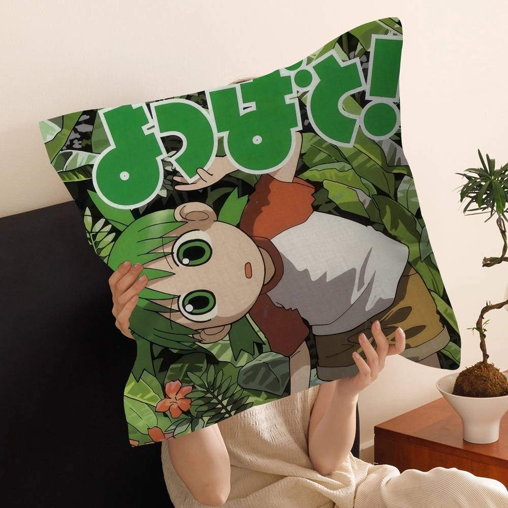 

Anime YYotsuba Sweet Classic Movie Pillowcase Toon Gift Cushion Cover Bedroom Home Sofa Chair Seat Decor Pillow Case 30x30 cm