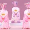 Butterfly Candy Bags Gift Packing Biscuit Bags Butterfly Birthday Party Decor Kids Wedding Birthday Party Supplies Baby Shower