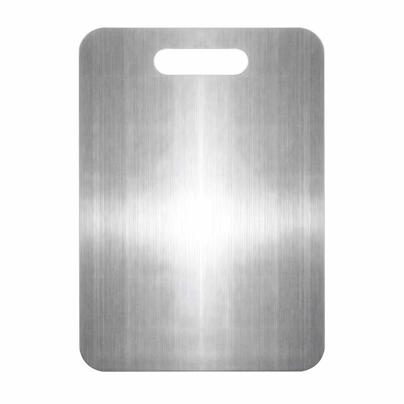 Abay 304 Stainless Steel Double-Sided Cutting Board 46x30cm
