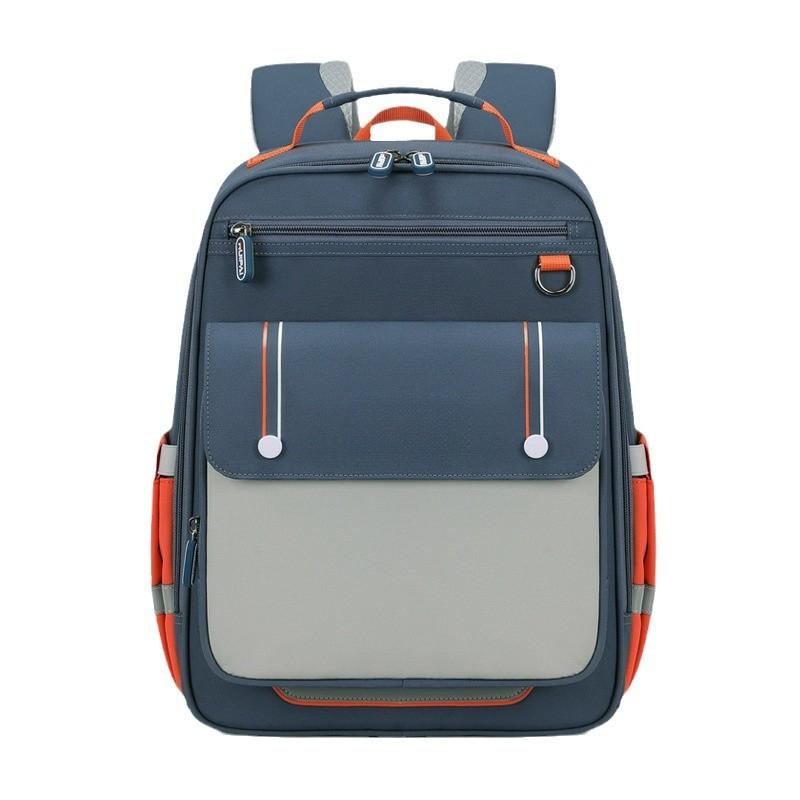 Schultasche für die Grundschule mit mehreren Fächern zur Reduzierung der Belastung und zur Verhinderung des Umfallens, Rucksack mit großem Fassungsvermögen für Kinder
