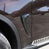 Für BMW X5 F15 X5M F85 2014-2018 Xdrive M ABS Silber/Schwarz Auto Haifischflosse Seitenkotflügel Lüftungsschlitz Aufkleber Auto Zubehör