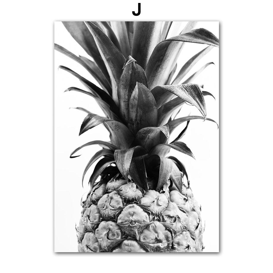 Schwarz und Weiß Wandkunst Meereslandschaft Leinwanddruck Poster Strandmädchen Surfbrett Malerei Landschaft Tropische Palme Bilder Heimdekor