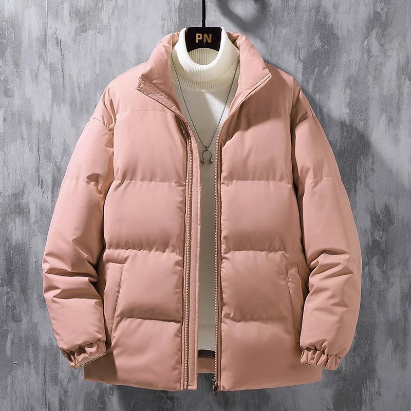 Men's 2023 Short Down Cotton Coat - Trendy Autumn/Winter Stand Collar Jacket