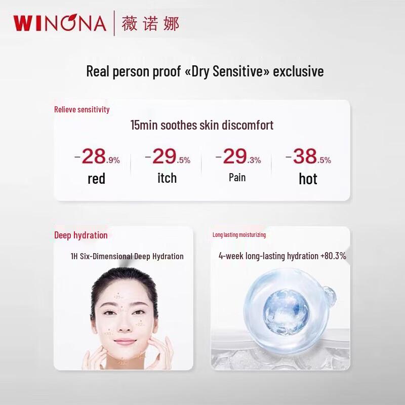 Winona Second Generation Sensitive Skin Special Care Moisturizing Cream 50g