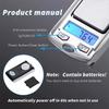 200g/0.01g Precision Jewelry Scale Portable Car Key Mini Scale Mini Digital Pocket Electronic Scale With LCD Display Weigh Tools