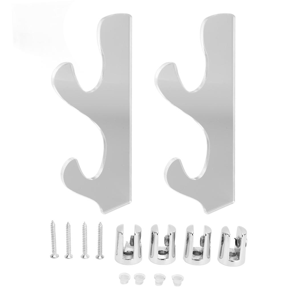 1 Pair Sword Stand Lightsaber Sword Hook Competition Sword Stand Display Stand Wall Mount Samurai