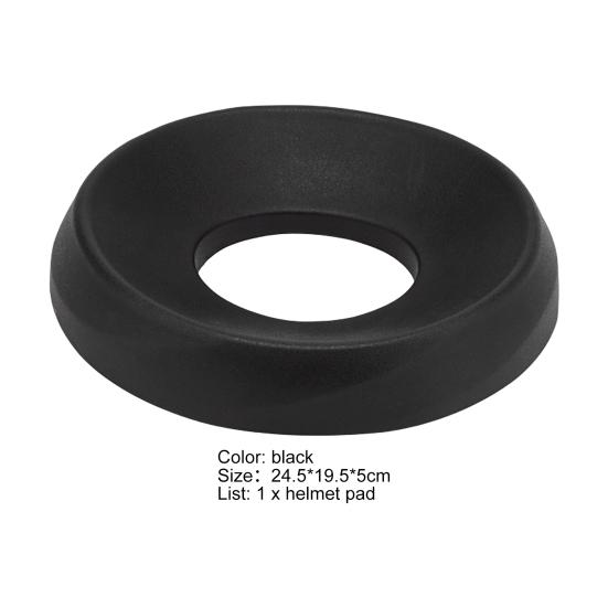 Anneau de Donut pour casque, respirant, antidérapant, garde au sec, protection en plastique anti-rayures, coussin de Support, fournitures de casque